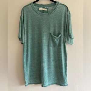 We The Free - Free People - Green Oversized T-Shirt
